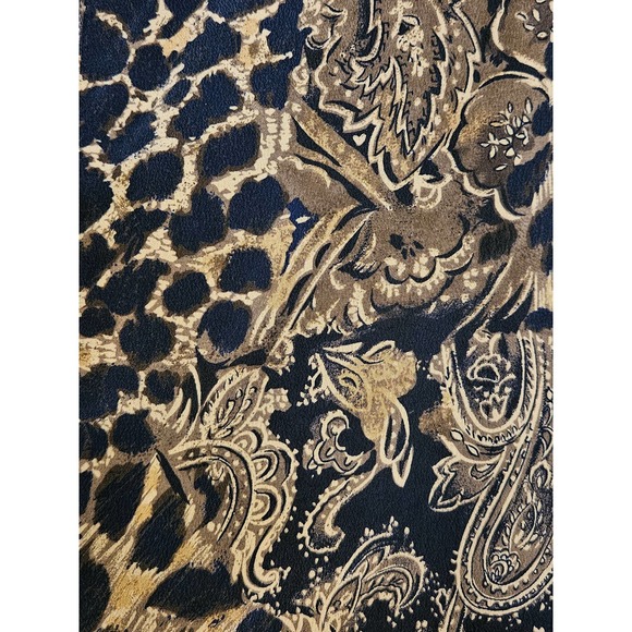 Jacqueline Ferrar Vintage 80's 100% Silk Tunic Blouse Size 12 - Picture 9 of 9